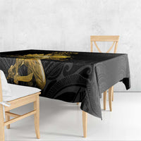 Haitian Negre Marron 1804 Tablecloth Black Polynesian Pattern LT9 - Polynesian Pride