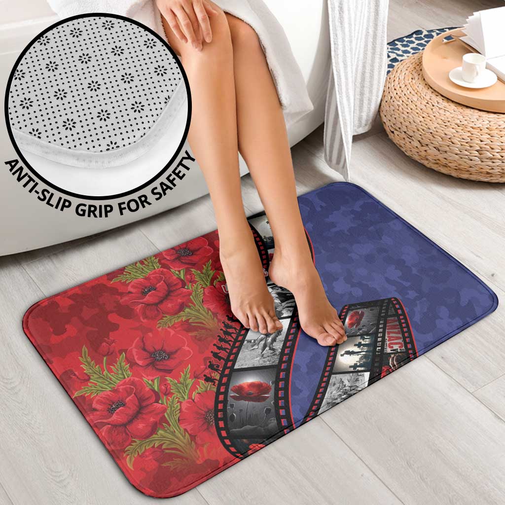 Personalised ANZAC Spirit 1915-2026 Filmstrip Tribute Bathroom Set Lest We Forget 25 April LT9 - Polynesian Pride
