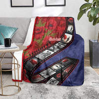 Personalised ANZAC Spirit 1915-2026 Filmstrip Tribute Blanket Lest We Forget 25 April