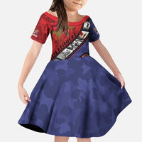 Personalised ANZAC Spirit 1915-2026 Filmstrip Tribute Family Matching Off Shoulder Maxi Dress and Hawaiian Shirt Lest We Forget 25 April