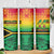 Hapi 44th Indipendens Dei Vanuatu Skinny Tumbler Yumi 1980 with Vanuatuan Beach Landscape