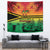 Hapi 44th Indipendens Dei Vanuatu Tapestry Yumi 1980 with Vanuatuan Beach Landscape