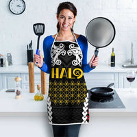 Halo Vanuatu Pride Apron Vanuatuan Sand Drawing Pattern LT9 - Polynesian Pride