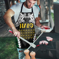 Halo Vanuatu Pride Apron Vanuatuan Sand Drawing Pattern LT9 - Polynesian Pride