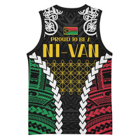 Halo Vanuatu Pride Basketball Jersey Vanuatuan Sand Drawing Pattern LT9 - Polynesian Pride