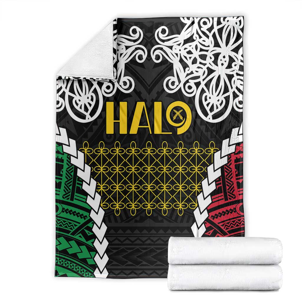 Halo Vanuatu Pride Blanket Vanuatuan Sand Drawing Pattern LT9 - Polynesian Pride