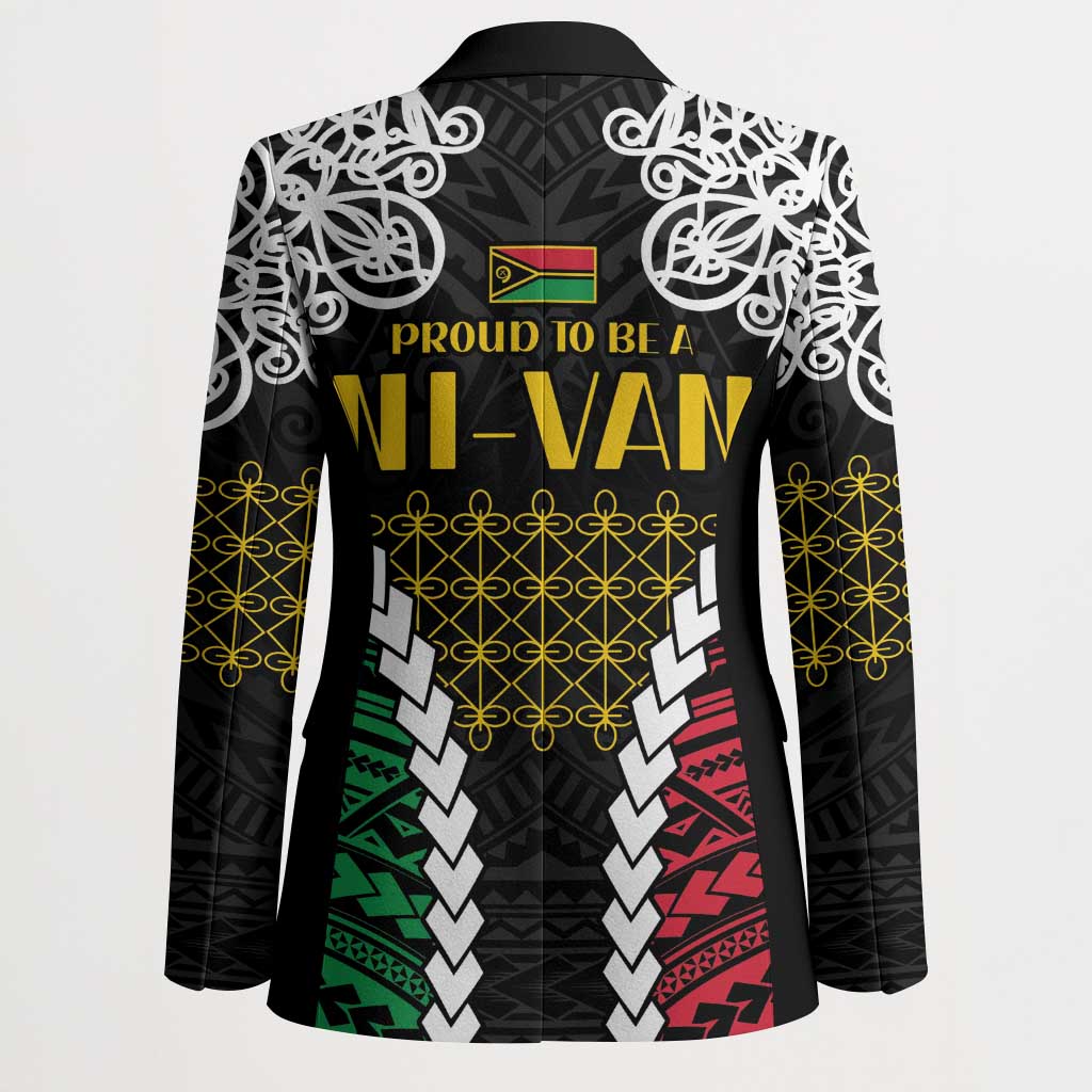 Halo Vanuatu Pride Blazer Vanuatuan Sand Drawing Pattern LT9 - Polynesian Pride