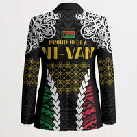 Halo Vanuatu Pride Blazer Vanuatuan Sand Drawing Pattern LT9 - Polynesian Pride