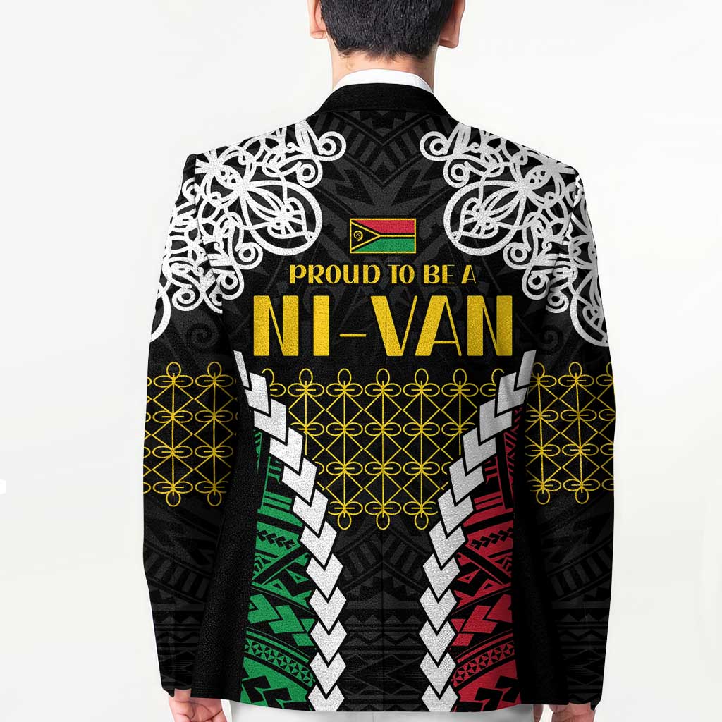 Halo Vanuatu Pride Blazer Vanuatuan Sand Drawing Pattern LT9 - Polynesian Pride