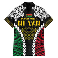 Halo Vanuatu Pride Hawaiian Shirt Vanuatuan Sand Drawing Pattern LT9 - Polynesian Pride