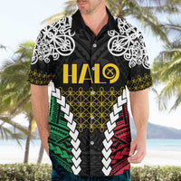 Halo Vanuatu Pride Hawaiian Shirt Vanuatuan Sand Drawing Pattern LT9 - Polynesian Pride