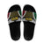Halo Vanuatu Pride Slide Sandals Vanuatuan Sand Drawing Pattern - Polynesian Pride