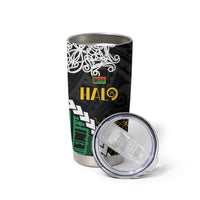 Halo Vanuatu Pride Tumbler Cup Vanuatuan Sand Drawing Pattern