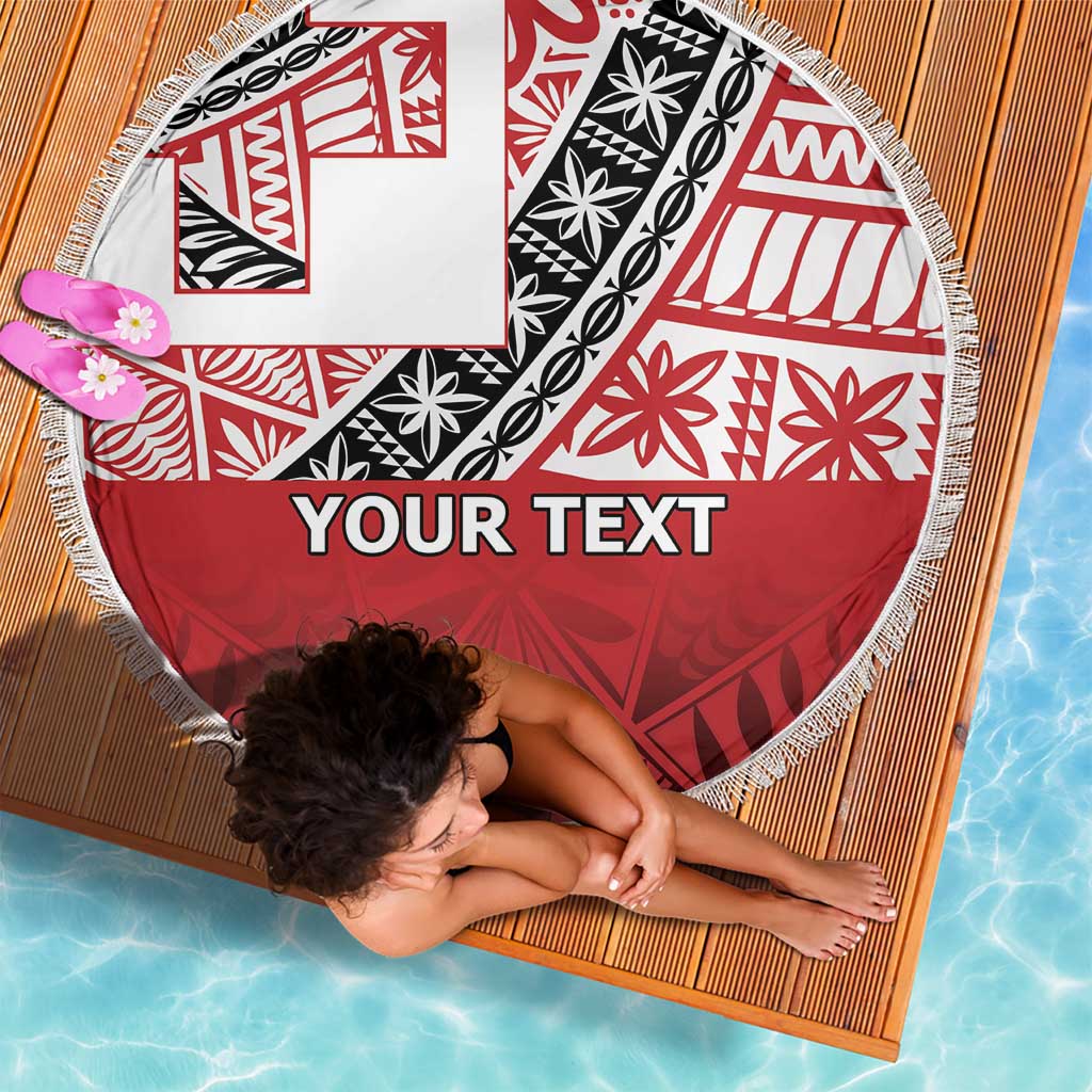Malo e lelei Tonga Beach Blanket Ngatu Tokelau Feletoa Fata Traditional Polynesian Pattern