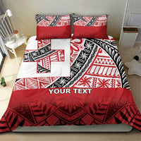Malo e lelei Tonga Bedding Set Ngatu Tokelau Feletoa Fata Traditional Polynesian Pattern