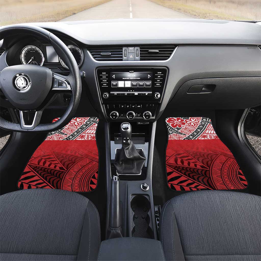 Malo e lelei Tonga Car Mats Ngatu Tokelau Feletoa Fata Traditional Polynesian Pattern