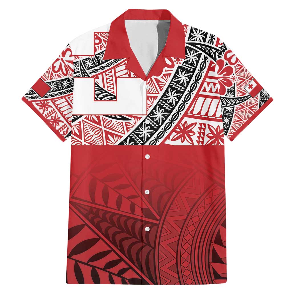 Malo e lelei Tonga Family Matching Mermaid Dress and Hawaiian Shirt Ngatu Tokelau Feletoa Fata Traditional Polynesian Pattern