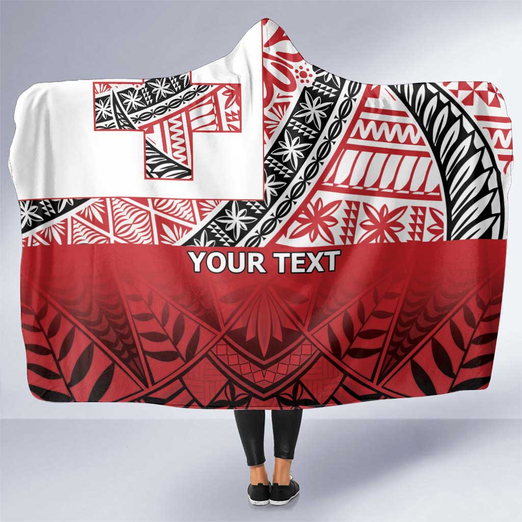 Malo e lelei Tonga Hooded Blanket Ngatu Tokelau Feletoa Fata Traditional Polynesian Pattern