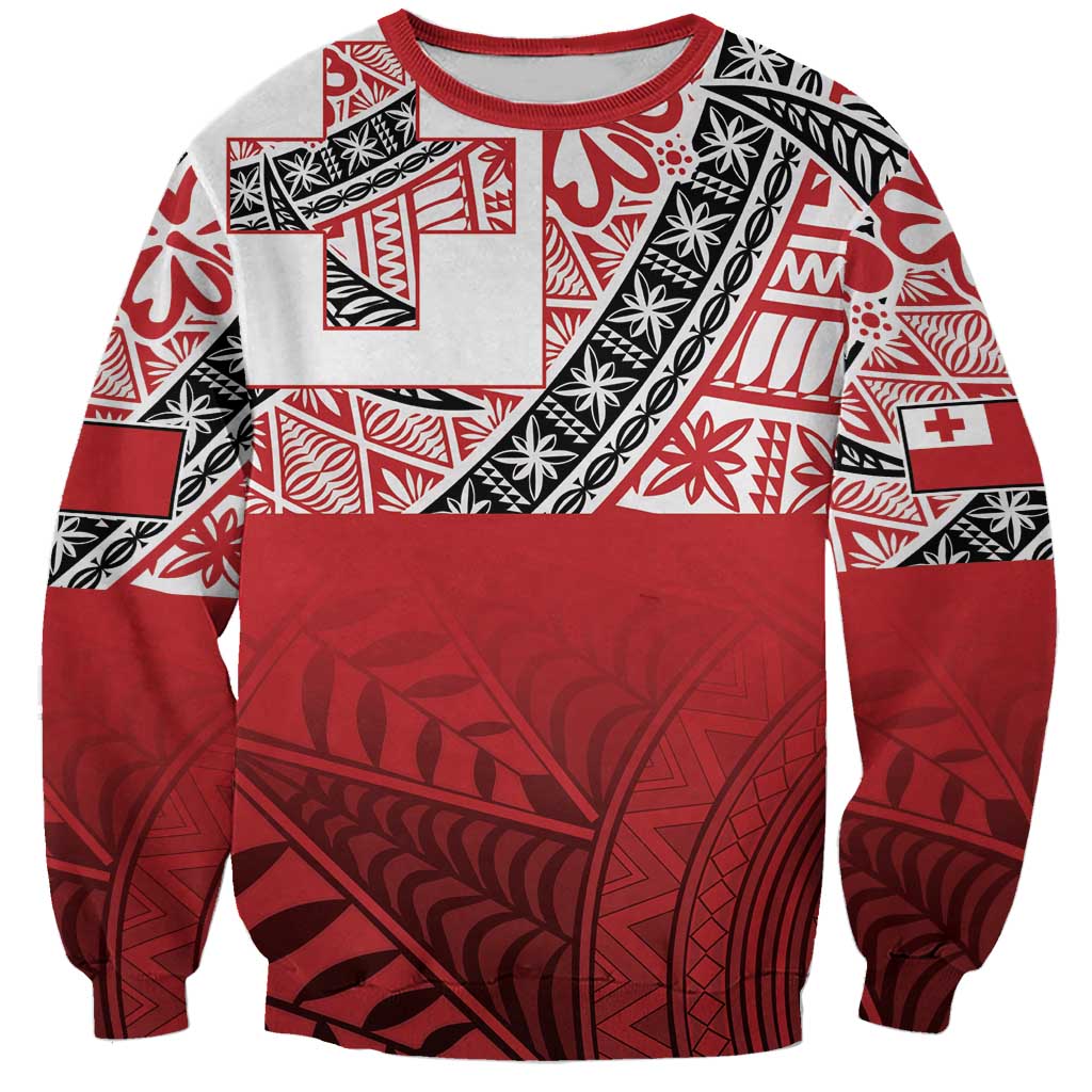 Malo e lelei Tonga Sweatshirt Ngatu Tokelau Feletoa Fata Traditional Polynesian Pattern