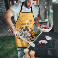 Custom Rugby Southern Hemisphere Apron Argentina AUNZ South Africa Mascot Gold LT9 - Polynesian Pride