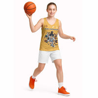 Custom Rugby Southern Hemisphere Basketball Jersey Argentina AUNZ South Africa Mascot Gold - Polynesian Pride