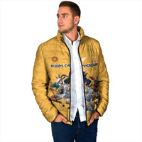 Custom Rugby Southern Hemisphere Padded Jacket Argentina AUNZ South Africa Mascot Gold LT9 - Polynesian Pride