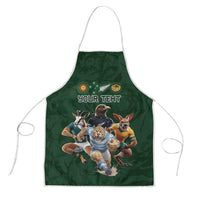 Custom Rugby Southern Hemisphere Apron Argentina AUNZ South Africa Mascot Green LT9 Green - Polynesian Pride