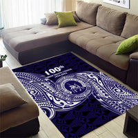 Tonga Queen Salote College 100th Years Area Rug Est 1926 Tongan Ngatu Tapa - Polynesian Pride