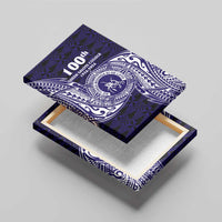 Tonga Queen Salote College 100th Years Canvas Wall Art Est 1926 Tongan Ngatu Tapa - Polynesian Pride