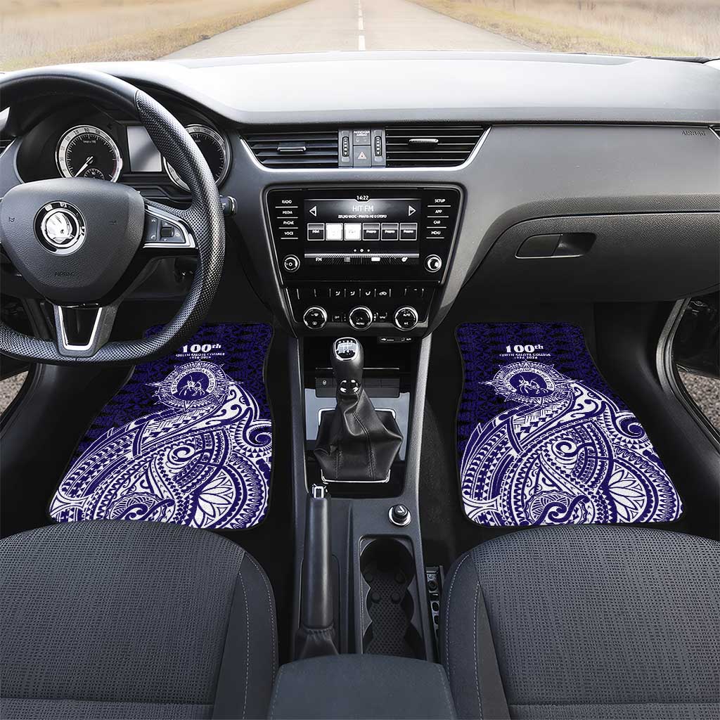 Tonga Queen Salote College 100th Years Car Mats Est 1926 Tongan Ngatu Tapa - Polynesian Pride