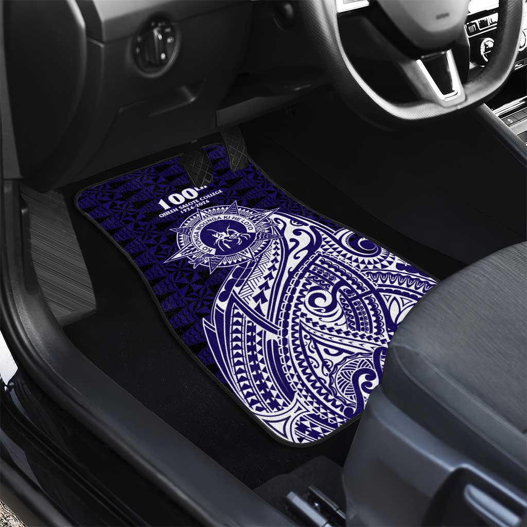 Tonga Queen Salote College 100th Years Car Mats Est 1926 Tongan Ngatu Tapa - Polynesian Pride