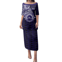 Tonga Queen Salote College 100th Years Family Matching Puletasi and Hawaiian Shirt Est 1926 Tongan Ngatu Tapa - Polynesian Pride