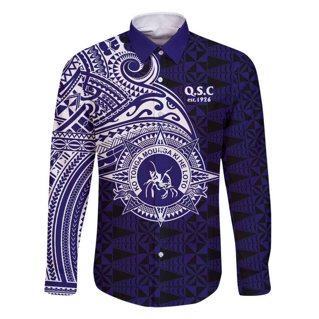 Tonga Queen Salote College 100th Years Family Matching Tank Maxi Dress and Hawaiian Shirt Est 1926 Tongan Ngatu Tapa - Polynesian Pride