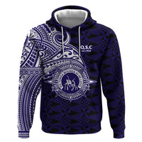 Tonga Queen Salote College 100th Years Hoodie Est 1926 Tongan Ngatu Tapa - Polynesian Pride