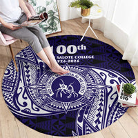 Tonga Queen Salote College 100th Years Round Carpet Est 1926 Tongan Ngatu Tapa - Polynesian Pride