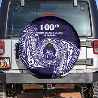 Tonga Queen Salote College 100th Years Spare Tire Cover Est 1926 Tongan Ngatu Tapa - Polynesian Pride