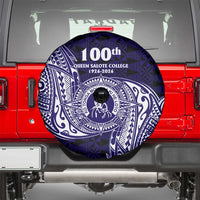 Tonga Queen Salote College 100th Years Spare Tire Cover Est 1926 Tongan Ngatu Tapa - Polynesian Pride