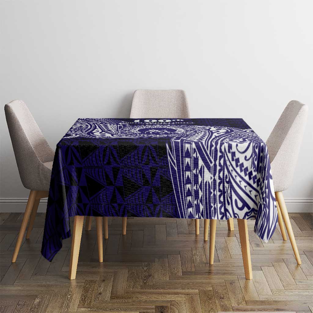 Tonga Queen Salote College 100th Years Tablecloth Est 1926 Tongan Ngatu Tapa - Polynesian Pride