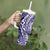 Tonga Queen Salote College 100th Years Tumbler With Handle Blue Tonga Kupesi Uniquely Pacific Art - Polynesian Pride