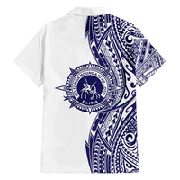 Tonga Queen Salote College 100th Years Hawaiian Shirt White Tonga Kupesi Uniquely Pacific Art - Polynesian Pride