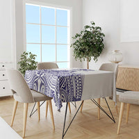 Tonga Queen Salote College 100th Years Tablecloth White Tonga Kupesi Uniquely Pacific Art - Polynesian Pride