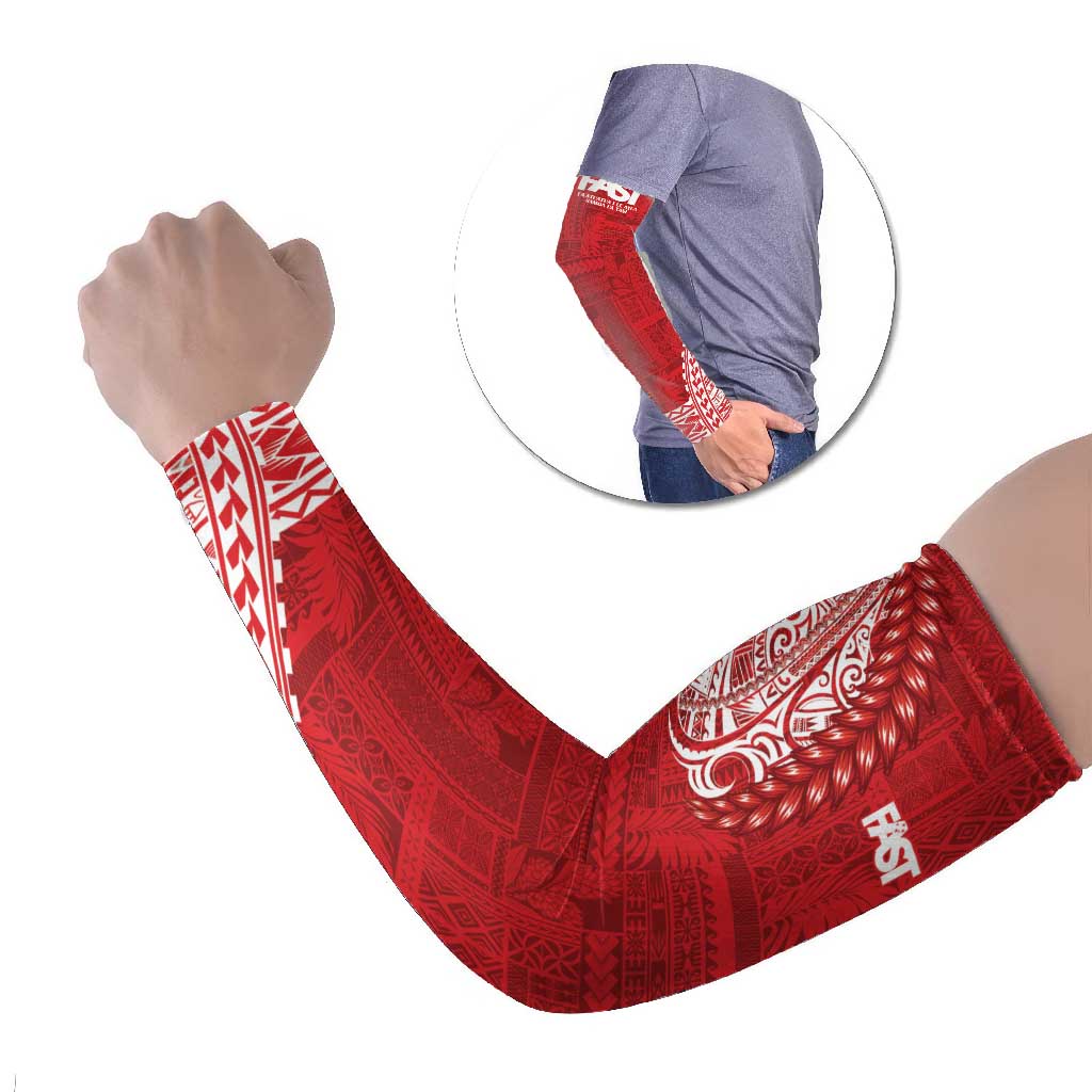 Samoa FAST Arm Sleeves Samoan Motif Patterns - Polynesian Pride
