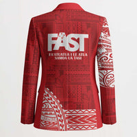 Samoa FAST Blazer Samoan Motif Patterns LT9 - Polynesian Pride