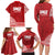 Samoa FAST Family Matching Long Sleeve Bodycon Dress and Hawaiian Shirt Samoan Motif Patterns - Polynesian Pride