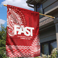 Samoa FAST Garden Flag Samoan Motif Patterns - Polynesian Pride