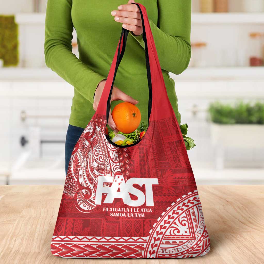 Samoa FAST Grocery Bag Samoan Motif Patterns - Polynesian Pride