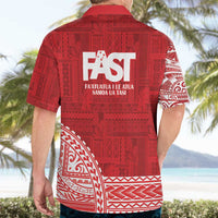 Samoa FAST Hawaiian Shirt Samoan Motif Patterns LT9 - Polynesian Pride