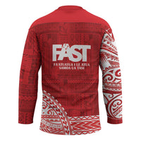 Samoa FAST Hockey Jersey Samoan Motif Patterns LT9 - Polynesian Pride