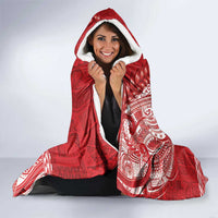 Samoa FAST Hooded Blanket Samoan Motif Patterns - Polynesian Pride