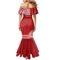 Samoa FAST Mermaid Dress Samoan Motif Patterns - Polynesian Pride
